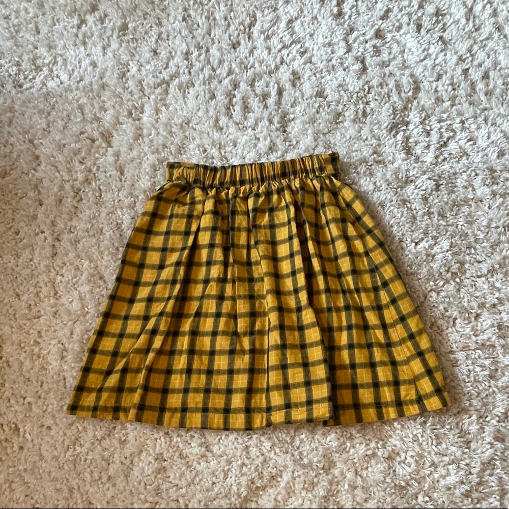 Plaid Mini Skirt - Picture 1 of 4